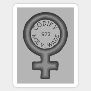 Codify Roe V. Wade - 1973 Magnet